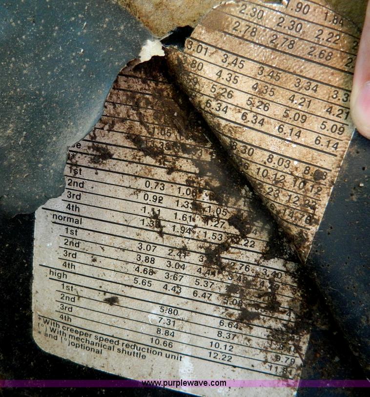 image for item B3766 Hesston 1180DT MFWD tractor