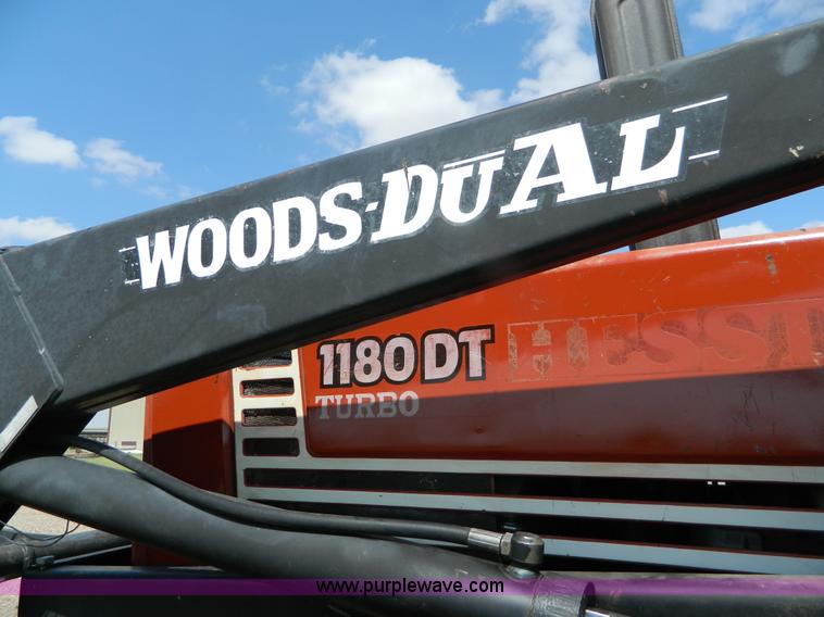 image for item B3766 Hesston 1180DT MFWD tractor