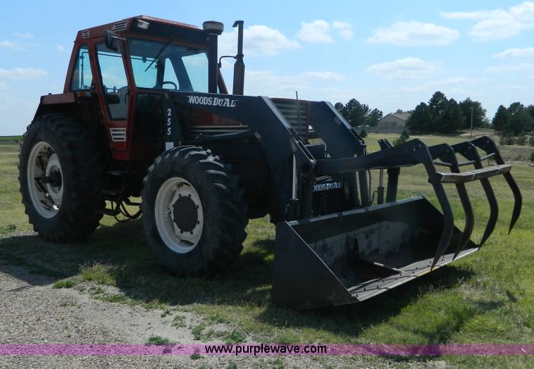 image for item B3766 Hesston 1180DT MFWD tractor
