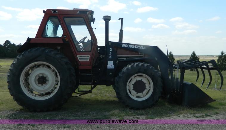 image for item B3766 Hesston 1180DT MFWD tractor