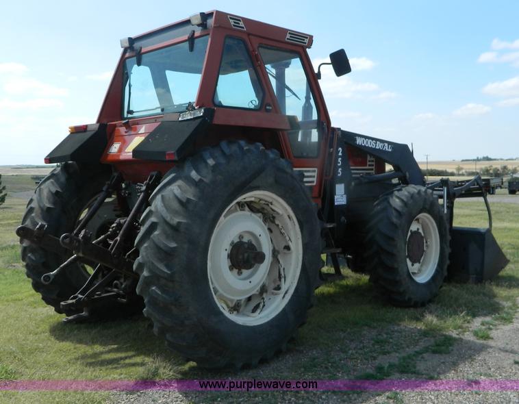 image for item B3766 Hesston 1180DT MFWD tractor