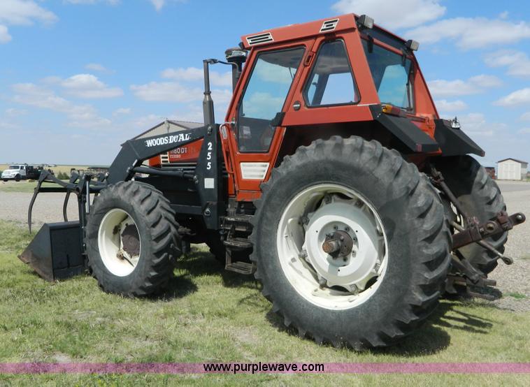 image for item B3766 Hesston 1180DT MFWD tractor