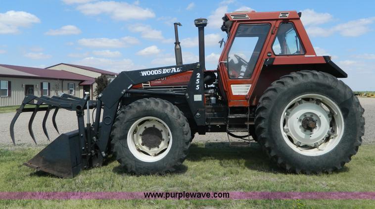 image for item B3766 Hesston 1180DT MFWD tractor