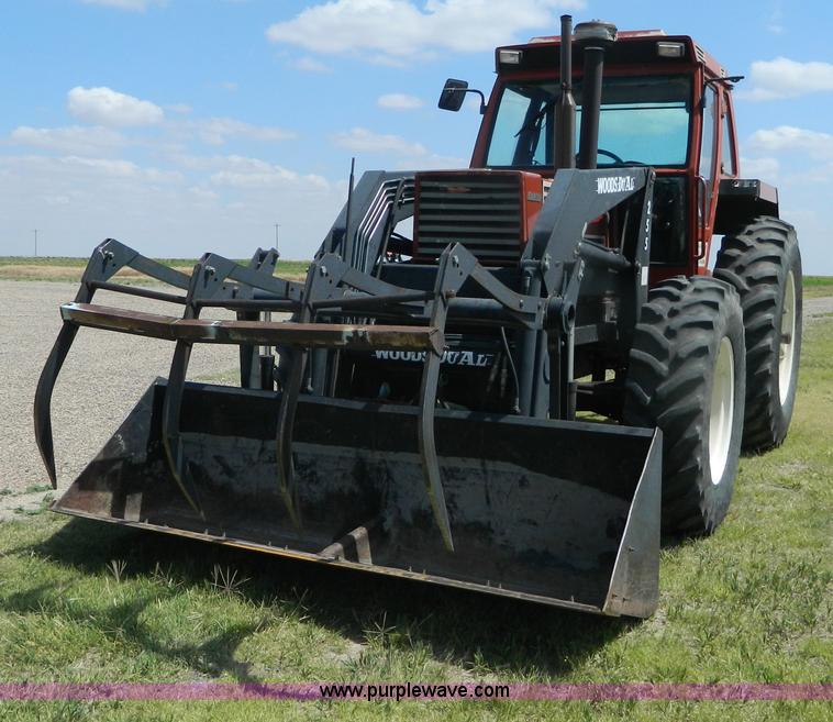 image for item B3766 Hesston 1180DT MFWD tractor