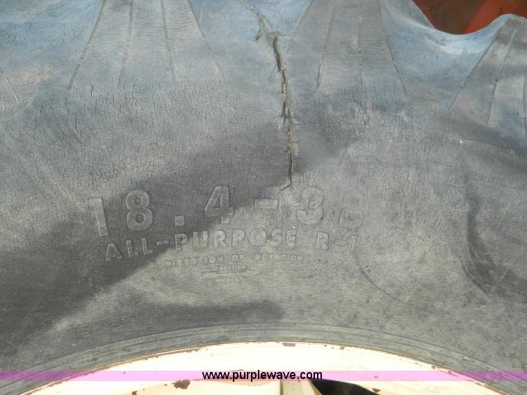 image for item B3766 Hesston 1180DT MFWD tractor