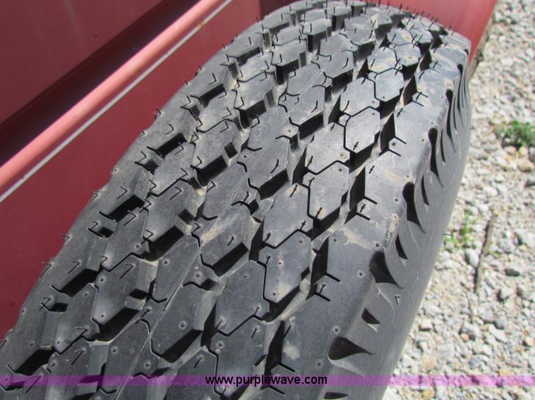 image for item B7291 1984 Blair livestock trailer