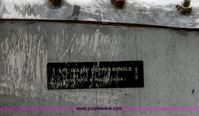 image for item C2545 Stainless steel bulk feed grain bin