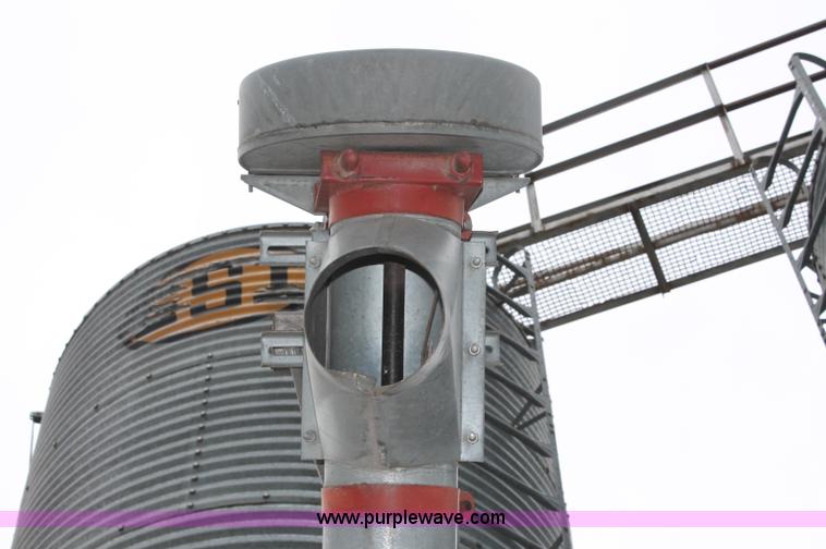 image for item C2554 GSI stainless steel bulk feed grain bin