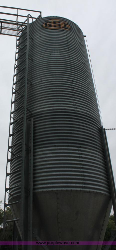 image for item C2555 GSI stainless steel bulk feed grain bin