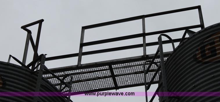 image for item C2555 GSI stainless steel bulk feed grain bin