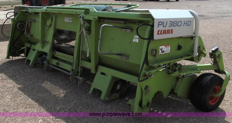 image for item C3521 2008 Claas PU 380 HD pickup header