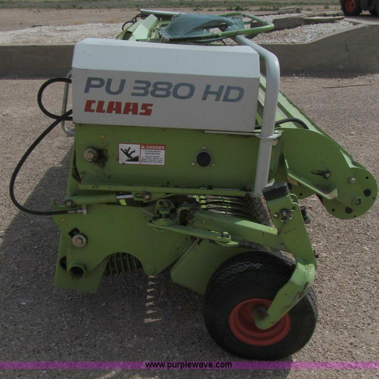 image for item C3521 2008 Claas PU 380 HD pickup header