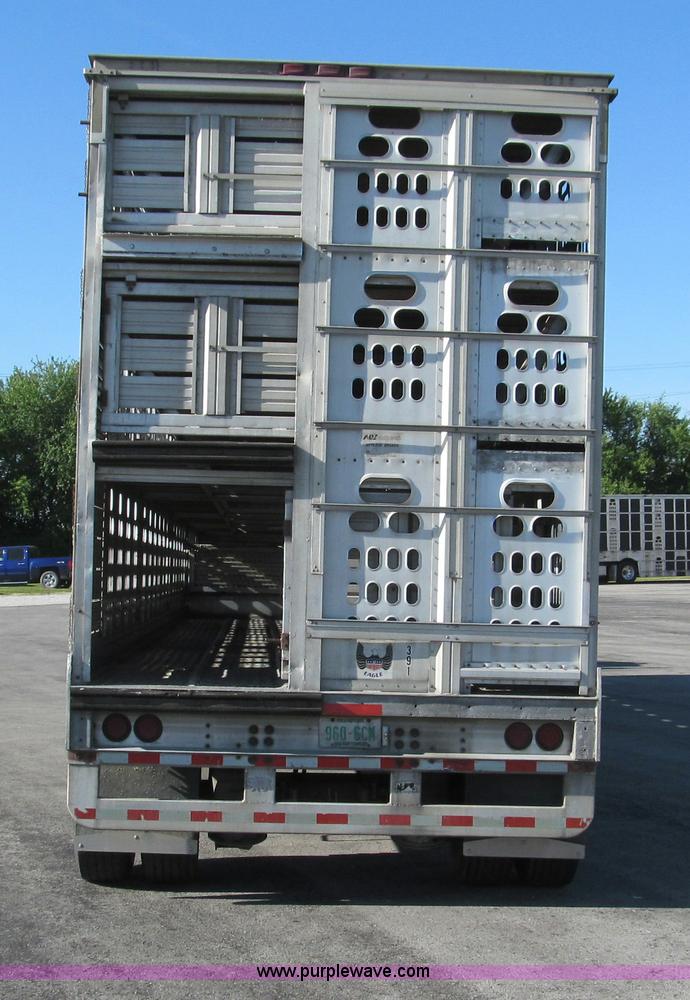 image for item D3195 1999 Barrett 50' livestock trailer