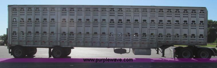 image for item D3195 1999 Barrett 50' livestock trailer