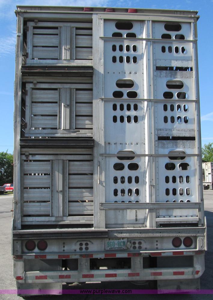 image for item D3196 1999 Barrett 50' livestock trailer