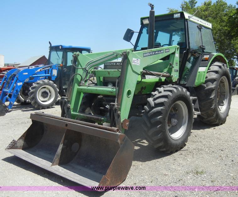 image for item D4126 1986 Deutz Allis 7085 MFWD tractor