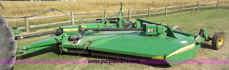 image for item D5583 2004 John Deere HX15 15' batwing mower