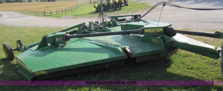 image for item D5583 2004 John Deere HX15 15' batwing mower