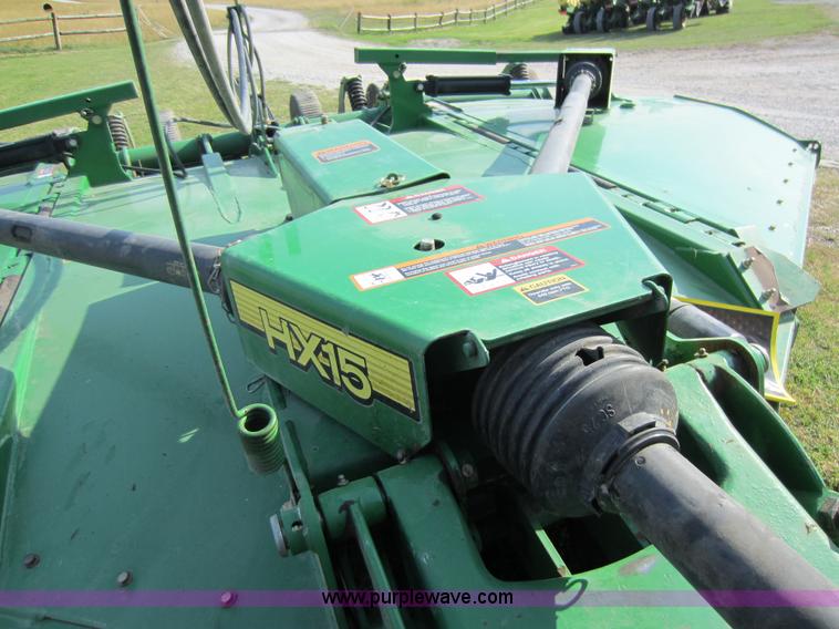 image for item D5583 2004 John Deere HX15 15' batwing mower