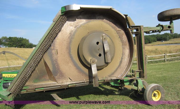 image for item D5583 2004 John Deere HX15 15' batwing mower