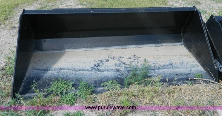 image for item M9844 Cammond 66" smooth edge skid steer bucket