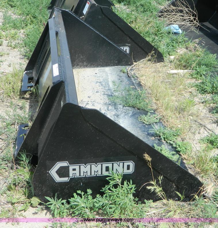 image for item M9844 Cammond 66" smooth edge skid steer bucket