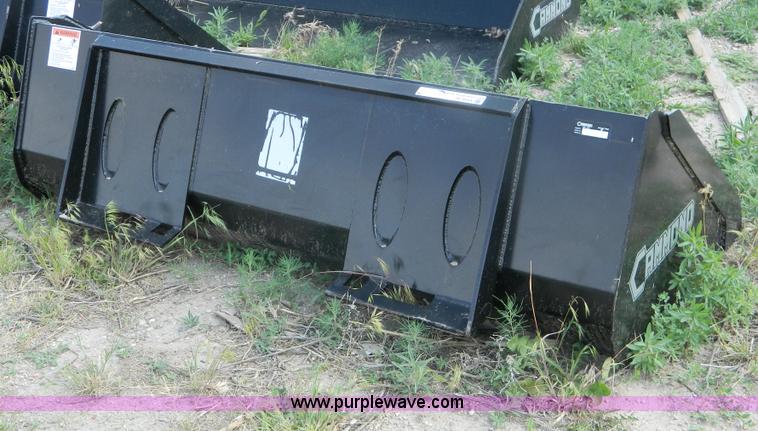 image for item M9844 Cammond 66" smooth edge skid steer bucket