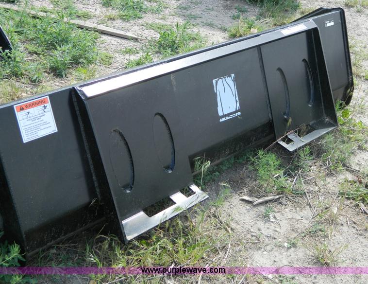 image for item M9844 Cammond 66" smooth edge skid steer bucket