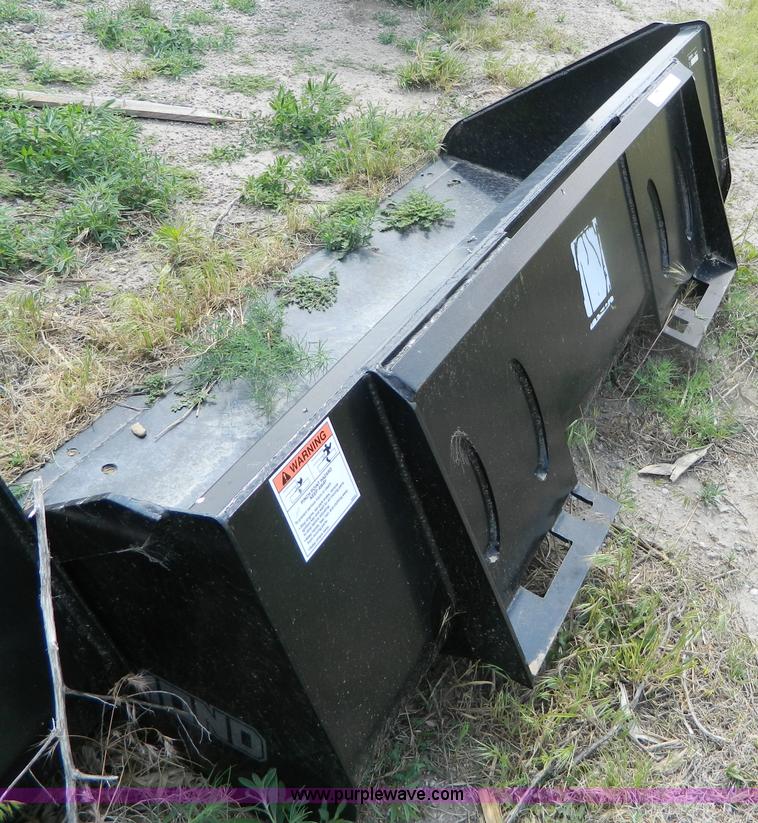 image for item M9844 Cammond 66" smooth edge skid steer bucket