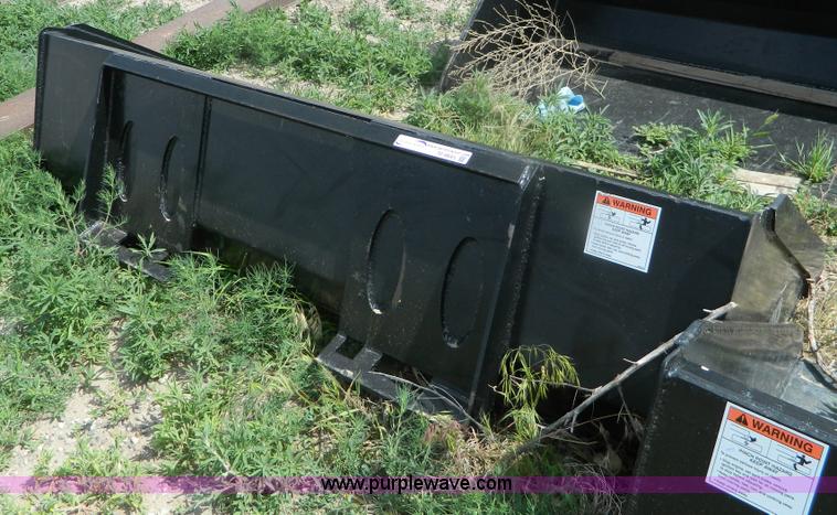 image for item M9845 Cammond 72" smooth edge skid steer bucket