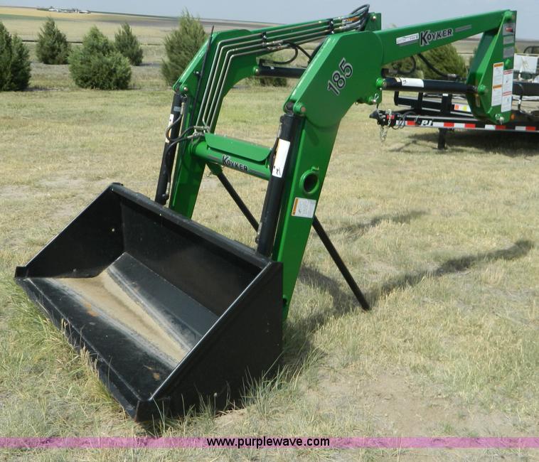 image for item M9846 Koyker 185 loader and bucket
