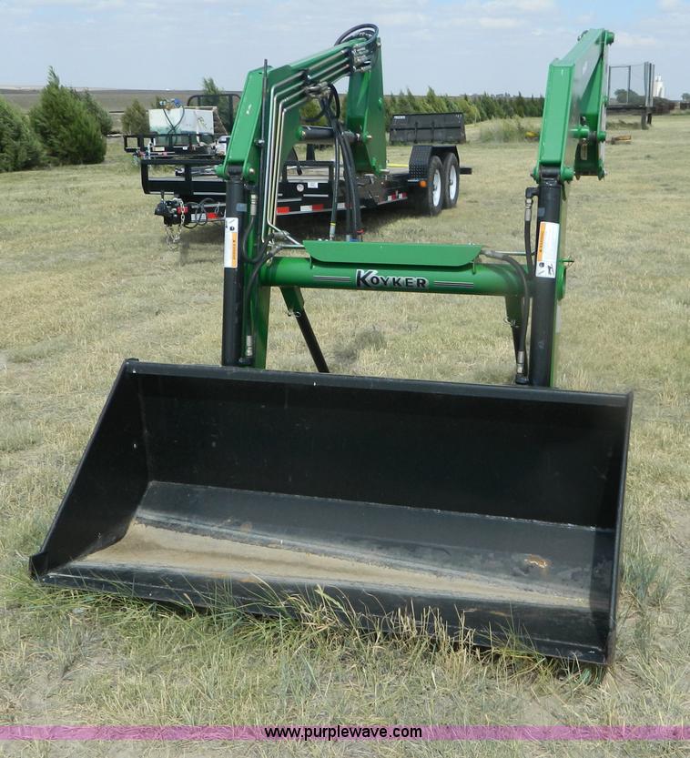 image for item M9846 Koyker 185 loader and bucket