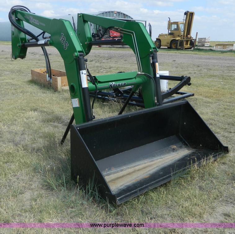image for item M9846 Koyker 185 loader and bucket