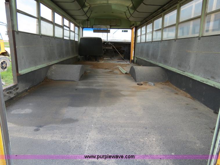 image for item A5344 1983 Chevrolet school bus