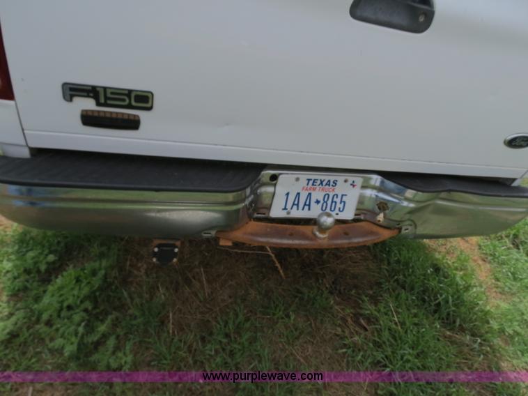 image for item A5351 1999 Ford F150 extended cab pickup truck