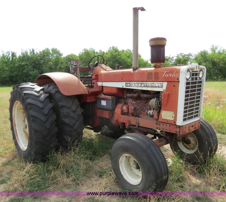 image for item B2406 1967 International 1206 Wheatland tractor