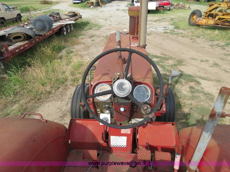 image for item B2406 1967 International 1206 Wheatland tractor