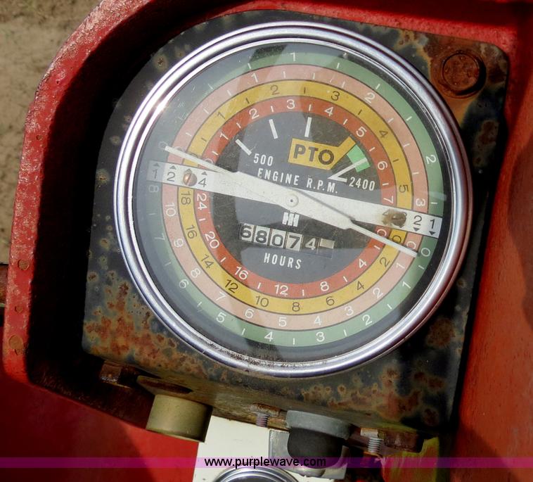 image for item B2406 1967 International 1206 Wheatland tractor