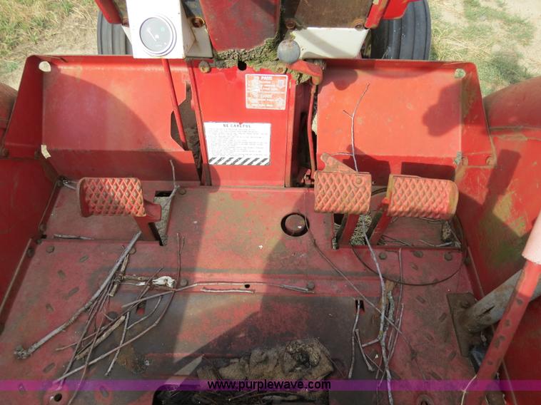 image for item B2406 1967 International 1206 Wheatland tractor