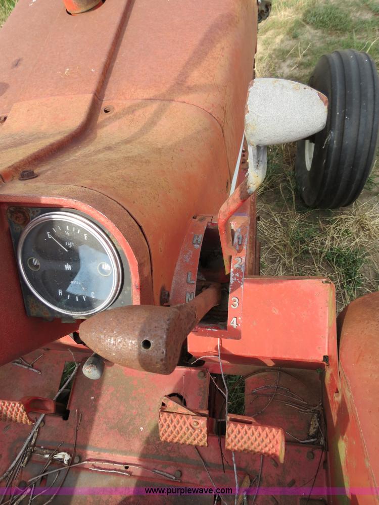 image for item B2406 1967 International 1206 Wheatland tractor