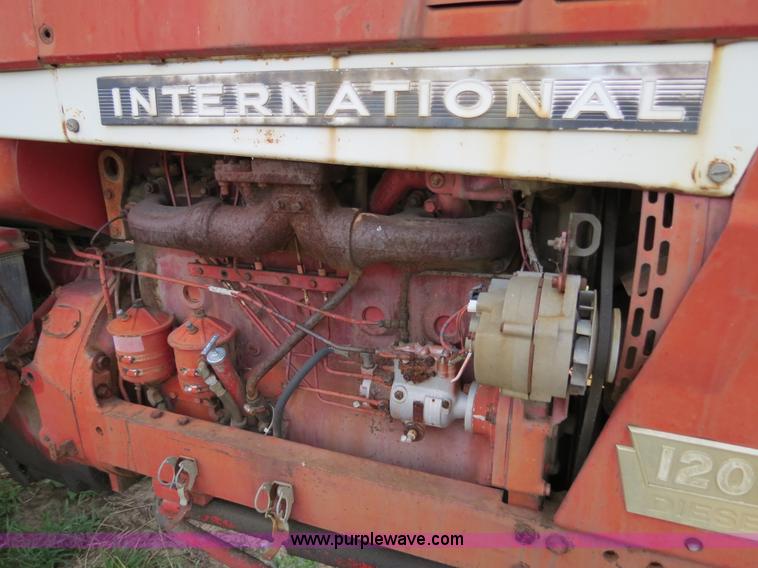 image for item B2406 1967 International 1206 Wheatland tractor