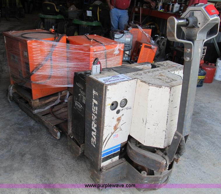 image for item B2717 Barrett 12v electric pallet jack