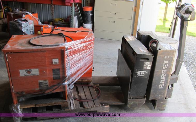 image for item B2717 Barrett 12v electric pallet jack