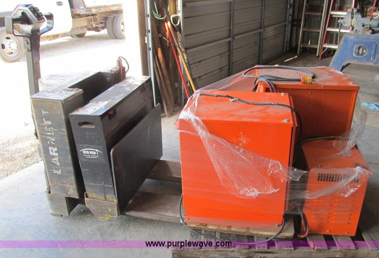 image for item B2717 Barrett 12v electric pallet jack