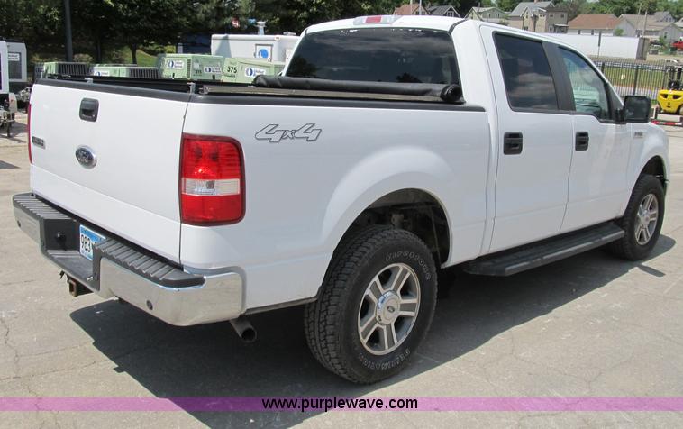 image for item B2722 2007 Ford F150 XLT extended cab pickup truck