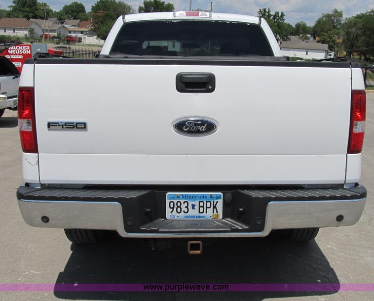 image for item B2722 2007 Ford F150 XLT extended cab pickup truck