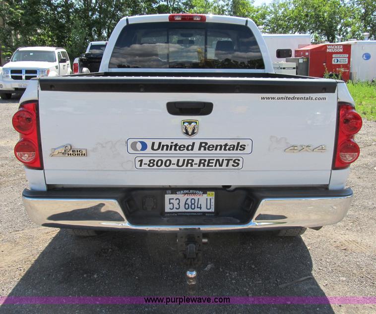 image for item B2725 2008 Dodge Ram 1500 extended cab pickup truck