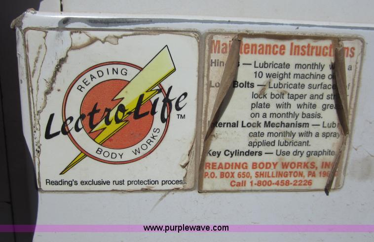 image for item B3268 1996 Ford F350 utility pickup truck