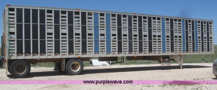 image for item B3282 1998 Eby 53' hog trailer