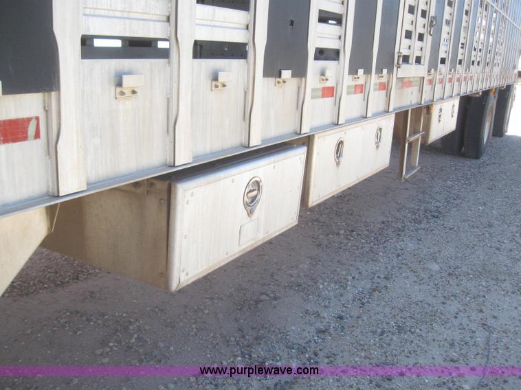image for item B3282 1998 Eby 53' hog trailer